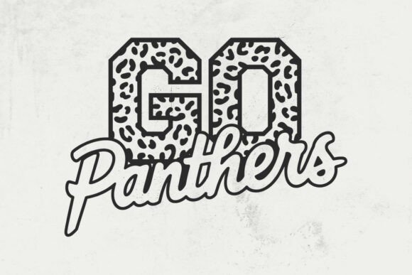 Go Panthers Leopard, Go Panthers SVG