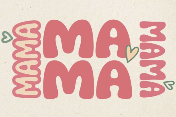 Mama Retro Mother’s Day SVG Bundle