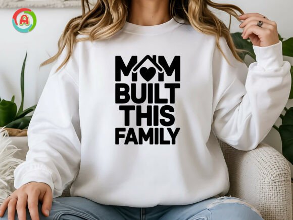 Mom Built This Family SVG