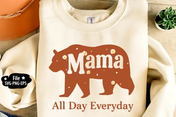 Mother’s Day T-Shirt Design SVG PNG EPS