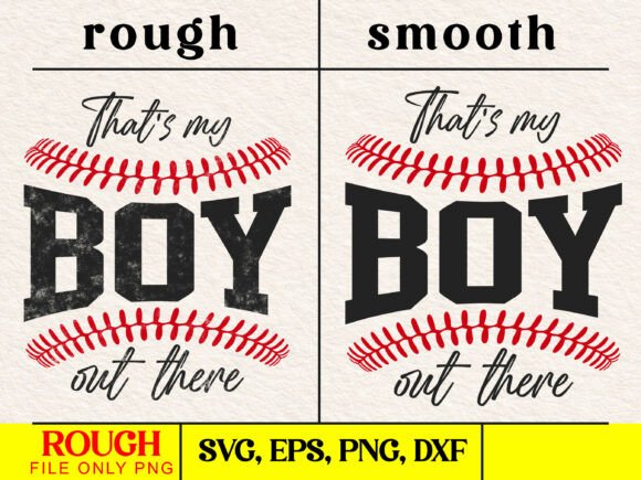 That’s My Boy SVG PNG Baseball Mom Shirt