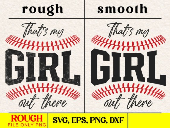 That’s My Girl Baseball SVG PNG Baseball